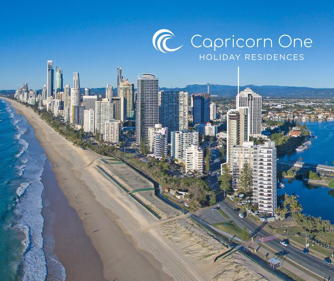Capricorn One Beachside Holiday Apartments - Official Gold Coast Exteriér fotografie
